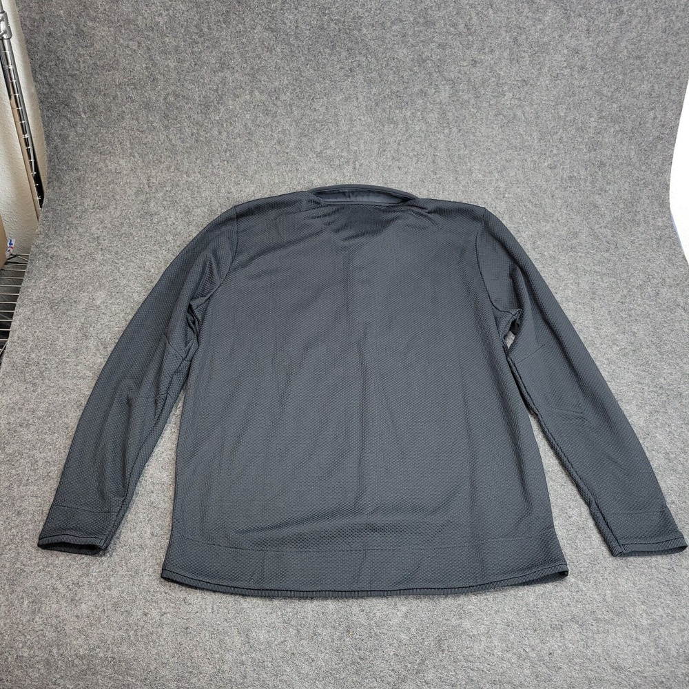 Under Armour Pullover Mens 2XL Gray ColdGear Tech Golf Sweaterfleece Stretch - Picture 3 of 9